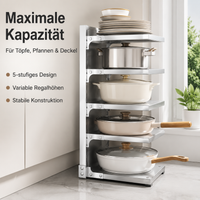 pot and pan organizer