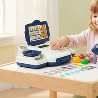 Toy Currency Register Credit Card Payment Device Toy Supermarket Register