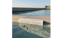 Adhesive Pool Skimmer Guard Debris-Blocking Adhesive Skimmer Cover Perforated Pool Cover Water Circulation Rectangular