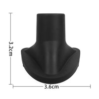 2 Pieces Stable Golf Bag Stand Replacement Feet Long-Lasting Golf Stand Bag Feet Wear-Resistant Pad Strong Grip for Golfers