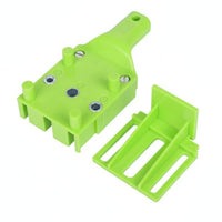 High Hardness ABS Plastic Straight Hole Drill Guide Precise Positioning Woodworking Hole Multifunctional for Woodworkers, Carpenters