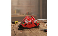 Triangular Right Angle Laser Level Built-in 90 Degree Laser Level Compact Tool Bright for Tilers, Carpenters, Masons, Tile Setting, Woodworking, Masonry