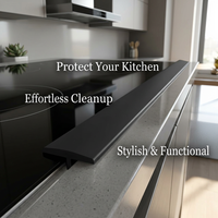 Easy Clean Countertop Seal Strip, Spills Strips Cooker Side Anti-Stain, Heat Resistant Kitchen Appliance Seal, Filler Heat Resistant Oven