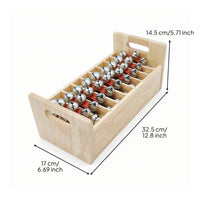 Hand Bells with Wooden Box Portable Classroom Jingle Bells Percussion Instrument Musical Rhythm Toys for Preschool