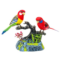 Simulated Talking Parrot Toy with Sound Control for Kids