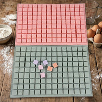 Baby Food Grade Silicone Frozen Cube Tray for Easy Freeze, 126 Grid 28.4*18.7*1.2cm 147g Single Pack, DIY Chocolate and Homemade Candy