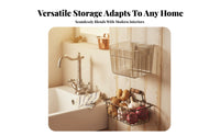 Ginger Garlic Storage Container PET Material Wall Wall-Mounted Organizer Box Drill Installation Transparent Hanging Container for Pantry, Cabinet