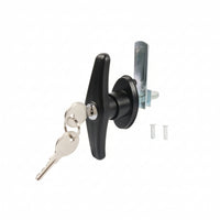 T-Handle Lock with Keys Keyed T-Handle Lock Chrome-Plated Zinc Alloy for Storage Door, Trailer