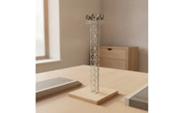 LED Beacon Station Model 1:87 Lattice Structure with Ladder Realistic HO Scale Structure Industrial for Collectors