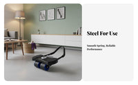 Automatic Return-Assist Abdominal Wheel Ergonomic Design Abdominal Wheel with Elbow Support Elbow Support Mid-Section Wheel