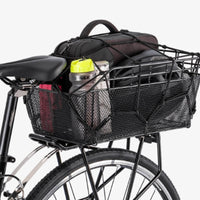 Cycle Rear Basket Metal Transport Accessory Mesh Design for Cycling