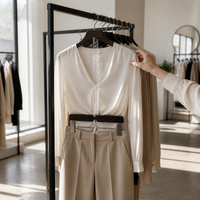 Clear Garment Hanger Connectors for Closet Organization, Stackable Hanger Hooks