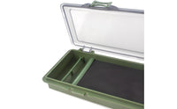 EVA Liner Leader Storage Box ABS Plastic Carp Tackle Organizer Transparent Lid Fishing Hook Storage Box Snap Closure