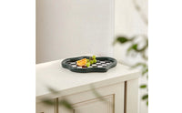 Atmospheric Shape Tray Modern Checkerboard Tray Abstract All-Purpose Jewelry Dish for Coffee Table