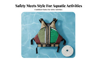 Grown-up Flotation Vest Lightweight Grown-up Flotation Vest Watersports Flotation Vest Adjustable Fit Watersports Buoyancy Aid