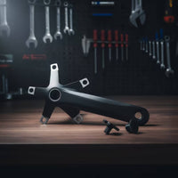 Left and Right Crank Arm Aluminium Alloy Hollow Crank Arm High Strength Cycle Part for Cyclists