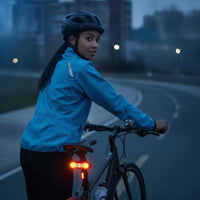 LED Bike Tail Light with Turn Signals Flashing Bike Tail Light with Wireless Control for Commuters