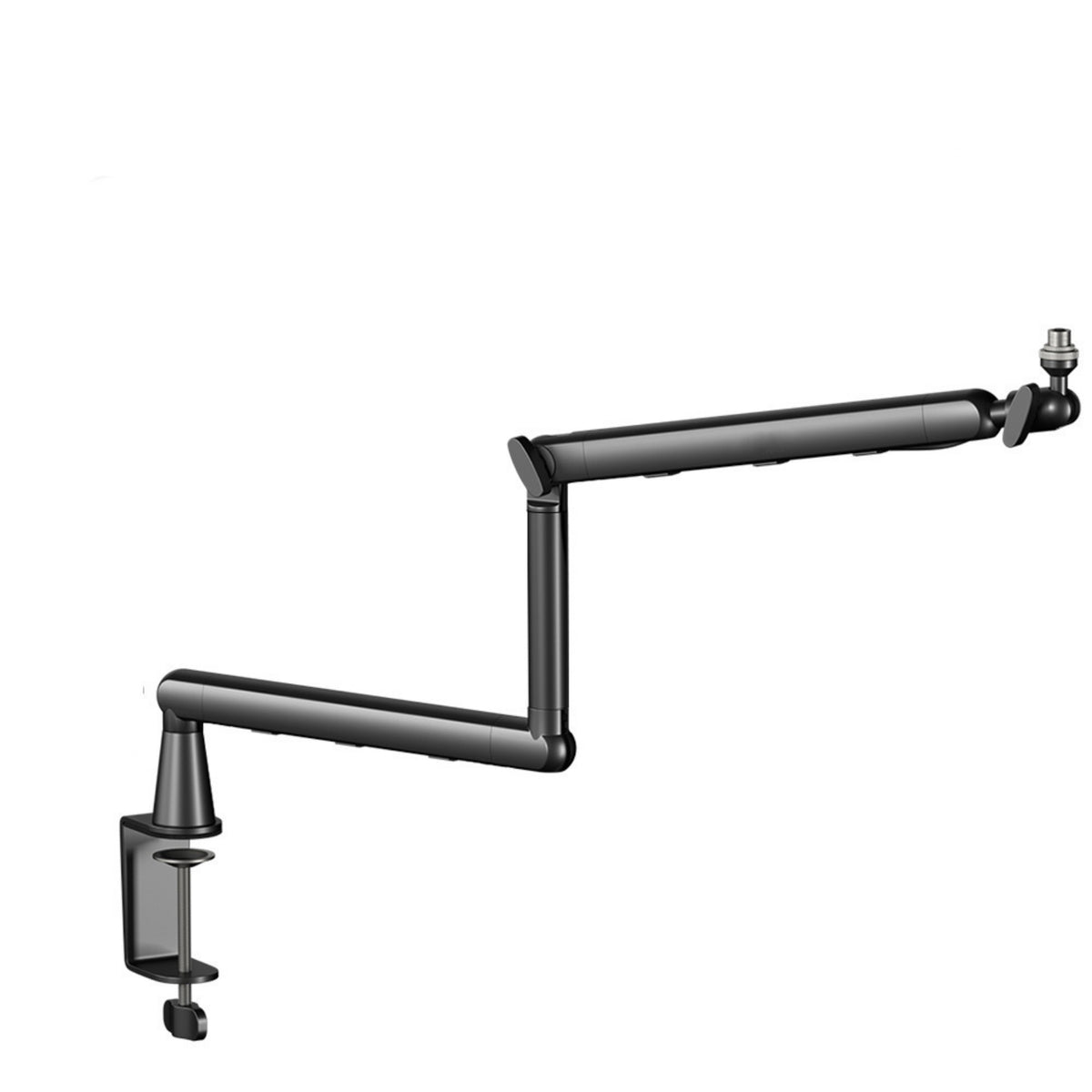 Microphone Stand Arm Heavy Duty Microphone Arm Desk Mount Sturdy Mic Stand for Gaming Content Creators