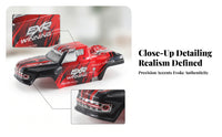 Printed Finish Hobby Vehicle Replacement Truck Body Shell