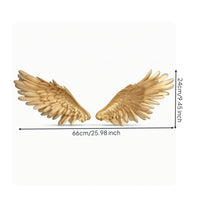Angel Feathered Plumes Wall Decor Easy to Hang Wing Wall Modern Decor Angel Feathered Plumes Sculpture for Bedroom