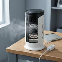 Misting Desk Fan Timer USB Desk Fan ABS