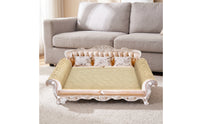 Cat Scratching Sofa Firm Cat Sofa Bed with Scratcher Cozy Feline Furniture for Bedroom