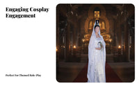 Guanyin Bodhisattva Costume Detailed Artistic Adventure to the West Costume Chinese Deity Cosplay Set for Adults, Cosplayers, Halloween