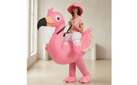 Inflatable Flamingo Costume Novelty Apparel Funny for Halloween