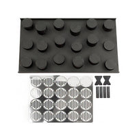 RC Climbing Obstacle with Screws Textured RC Crawler Obstacle Sturdy Model for Hobbyists, Garage Tracks, Display Setups
