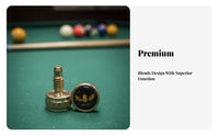 Cue Weight Screw Easy Installation Billiards Weight Screw Construction Billiard Cue Balancer