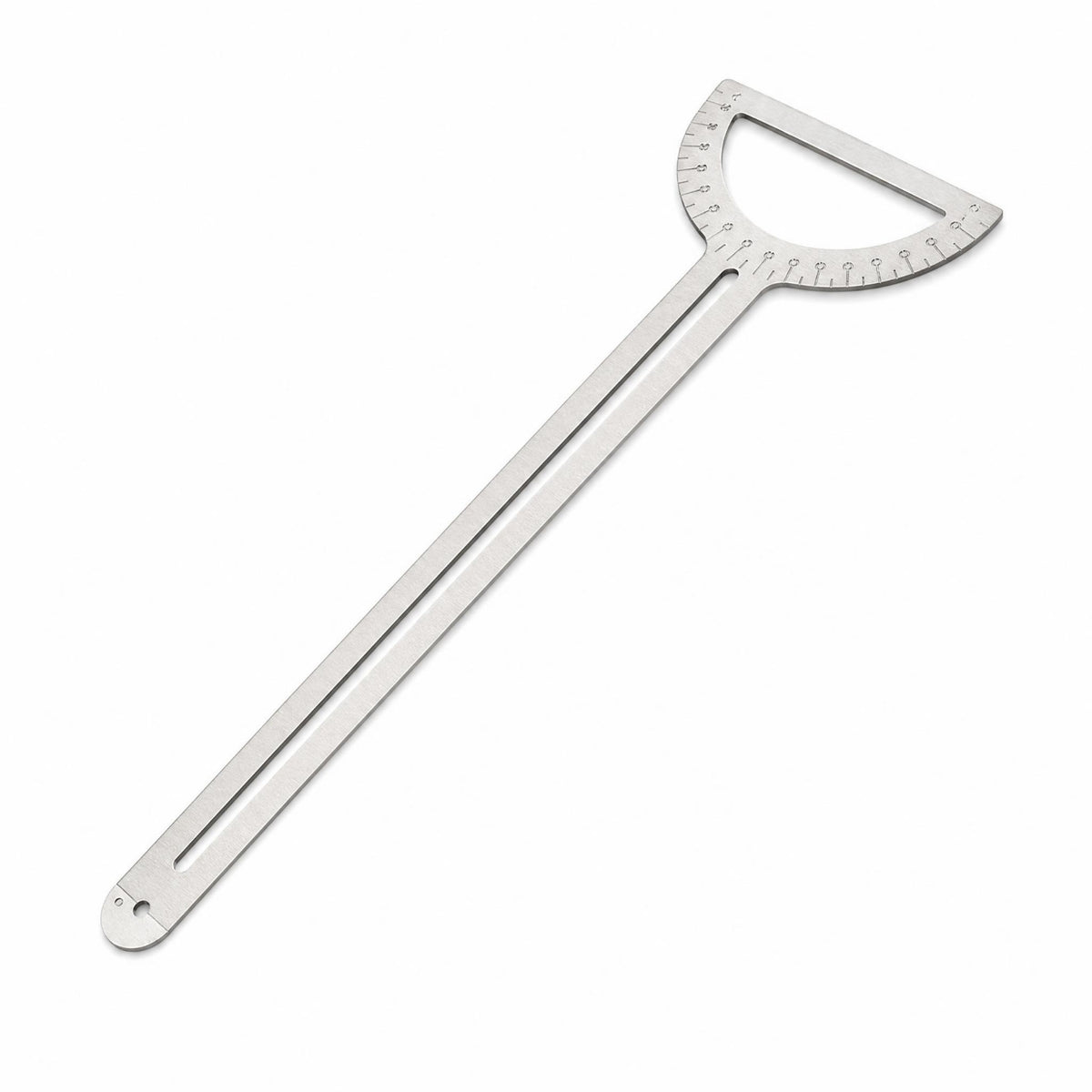 Multi-Purpose Stainless Steel Ruler Long-Lasting Slim Measuring Ruler Rigid Metal Straight Edge Smooth Silver Finish