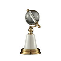 Crystal Ball Sophisticated Ornament Minimalist Sculpture for Office, Study