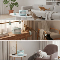 Automatic Cat Toy with Dangling Bird Smart Electronic Cat Toy Long-Lasting Feather for Cats