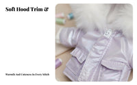 OB11 Doll Jacket Padded Design OB11 Doll Outfit Faux Hood 1/12 Scale BJD Clothes