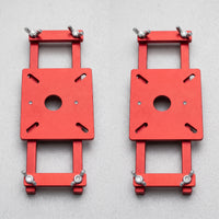 65mm Router Jig with Acrylic Body Stable Trim Router Jig Exact Groove Bracket Multifunctional for Cabinet Making, Workshop
