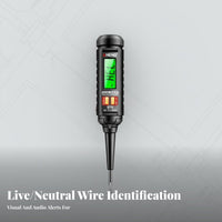 Digital Electrical Potential Tester Pen Breakpoint Tracer Smart Electrical Potential Test Pen Display Screen Display Electrical Test Screwdriver