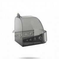 Bird Bath Container with Drawer Removable Cage Bird Bath Long-Lasting