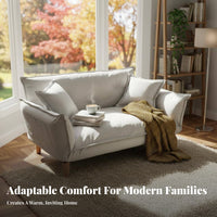 Comfortable Armless Foam Lounger Soft Bean Bag Lounger Portable Floor Sofa Ergonomic Design for Children, Students, Living Room, Bedroom, perusing corner, Playroom