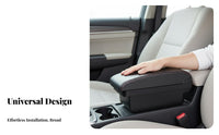 Arm Support Universal Car Armrest Box Long-Lasting Center Console Storage Box Easy Installation for Road Trips