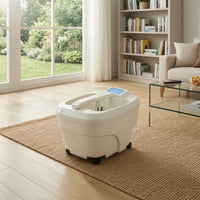Wheeled Electric Foot Bath Basin Heated Foot Bath with Wheels Portable for Home, Salon