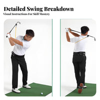 Enhances Muscle Memory Waist Belt Swing Coach Chicken Arm Extension Corrector Golf Posture Correction Belt Adjustable Fit for Driving Range