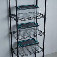 High-Density Mesh Lid Stackable Amphibian Enclosure Escape-Proof Clear Plastic Breeding Container for Arachnid Enthusiasts