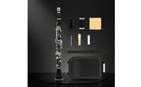 17-Key B-Flat Clarinet Nickel-Plated B-Flat Clarinet Lightweight Woodwind Instrument Easy to Use for Beginners, Students