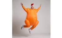 Inflatable Turkey Costume Novelty Inflatable Turkey Suit Funny Apparel for Adults, Thanksgiving, Cosplay
