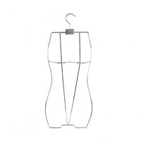 Metal Swimsuit Hanger Vertical Support Body-Shaped Wire Hanger Commercial Use Clothing Display