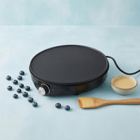 Electric Crepe Griddle 30 Cm Crepe Maker Pancake Maker 12 Inch Electric Griddle Flat