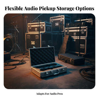 Aluminum Audio Device Travel Case Portable Wireless Audio Device Carrying Case Aluminum Briefcase Shock Absorbing for Stage