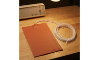 300W Silicone Heating Pad 220V Silicone Rubber Heating Pad Flat Flexible Heater Mat Wired