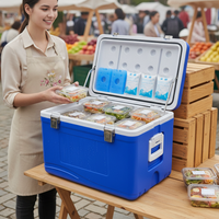 Commercial Insulated Cooler Box for Food Transport - Large Capacity, Food-Grade, Long-Lasting Cold/Heat Retention