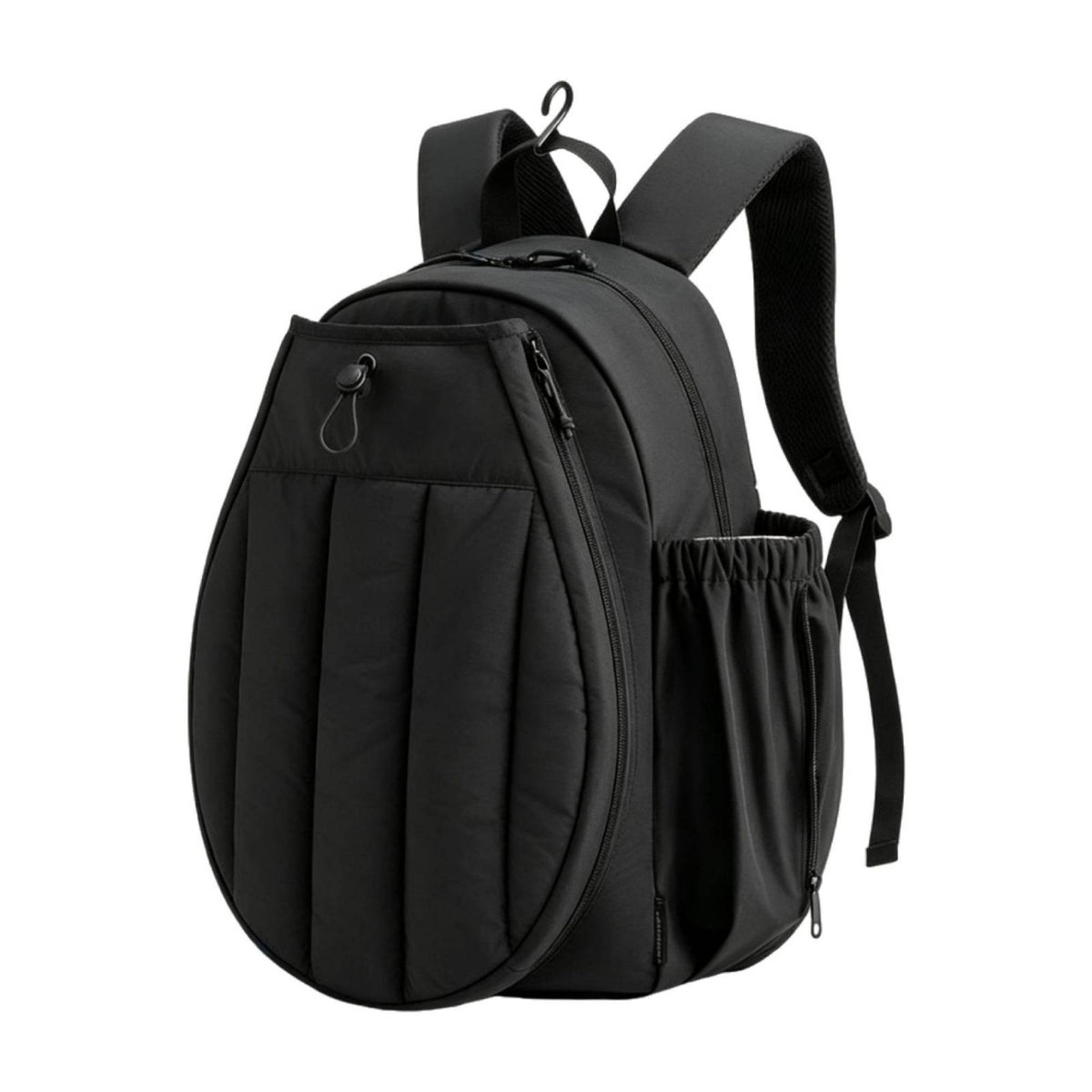 Quilted Backpack with Shoe Compartment Compact Pickleball Backpack Lightweight Pickleball Bag Portable for Gym